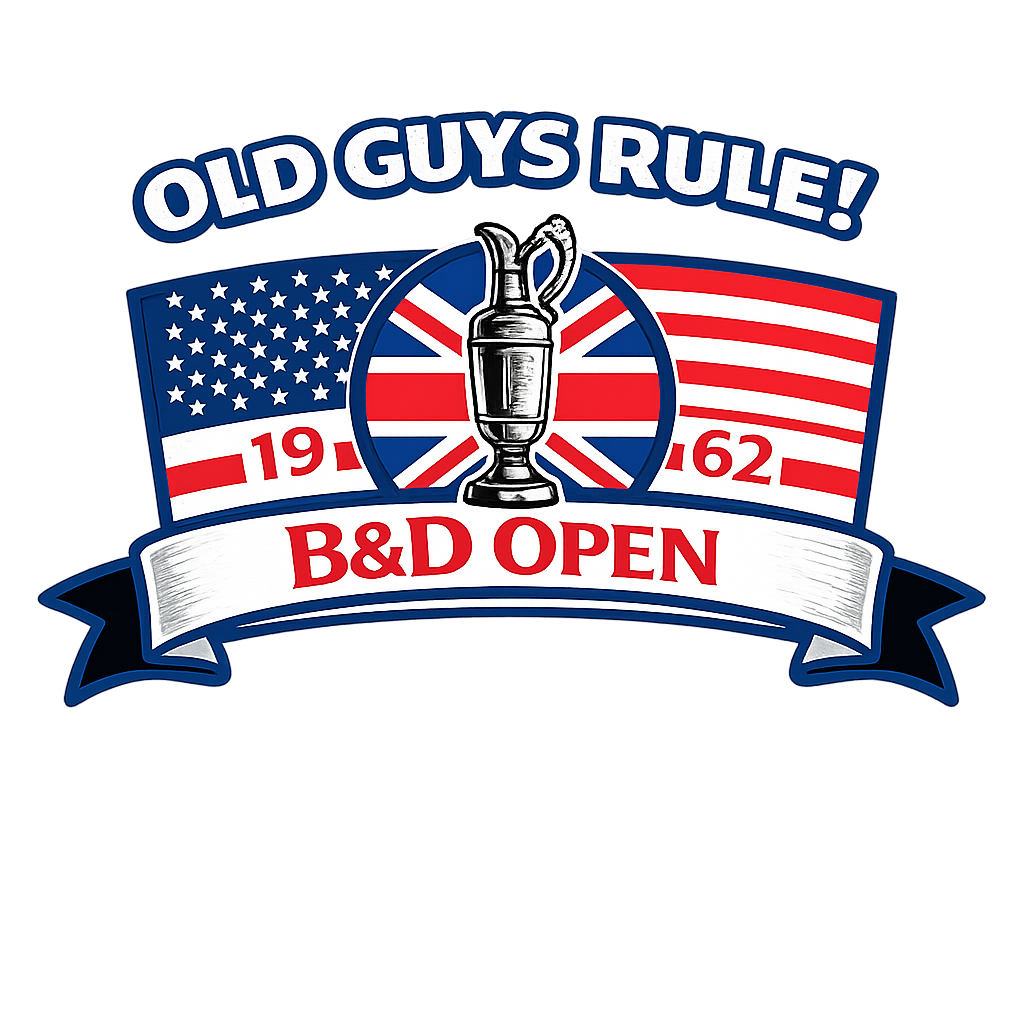 B&D Open Old Guys Rule logo